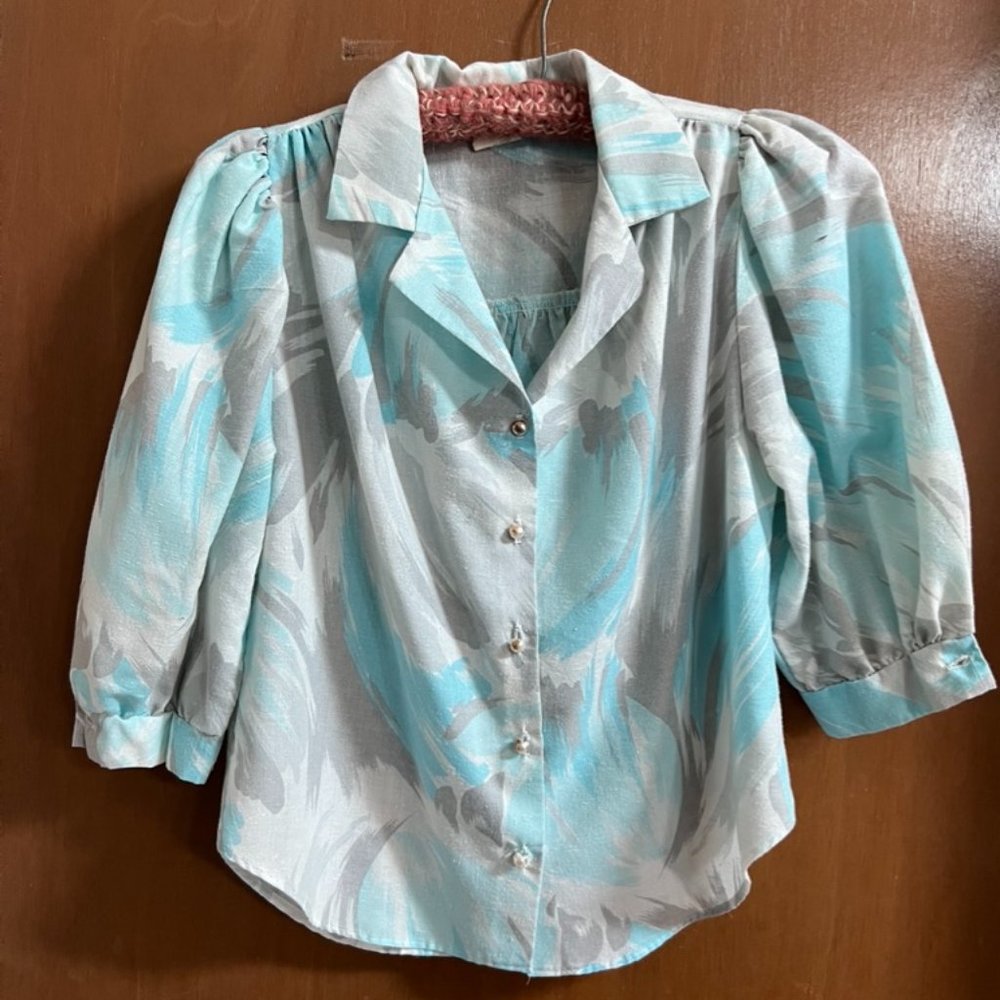 VTG 80s Button Down Top